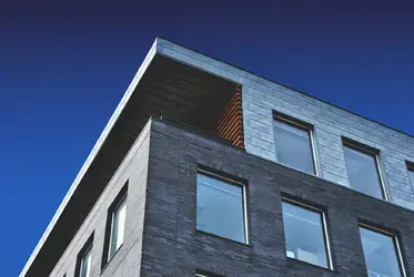 windowpanes in the building